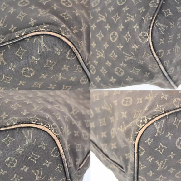 LOUIS VUITTON Neverfull MM Monogram Mini Lin Tote Bag Canvas BN M40513 89SH714 - Picture 8 of 16